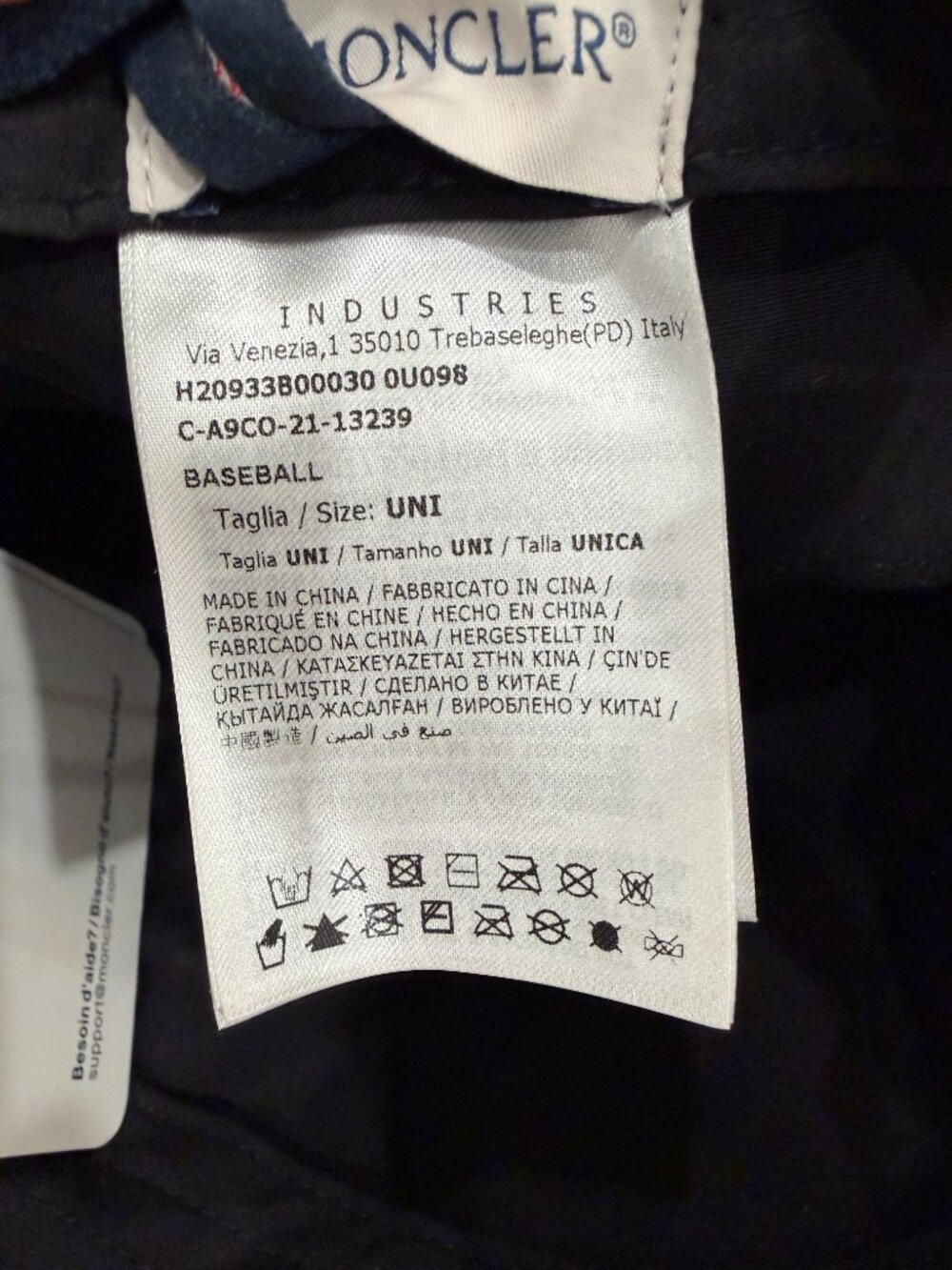 Moncler Baseball Cap - Picture 8 of 12